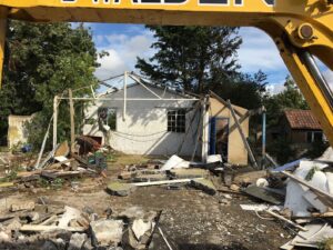 Demolition of outbuilding in Ripon